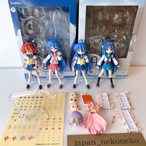 Lucky star figma set konata - star,